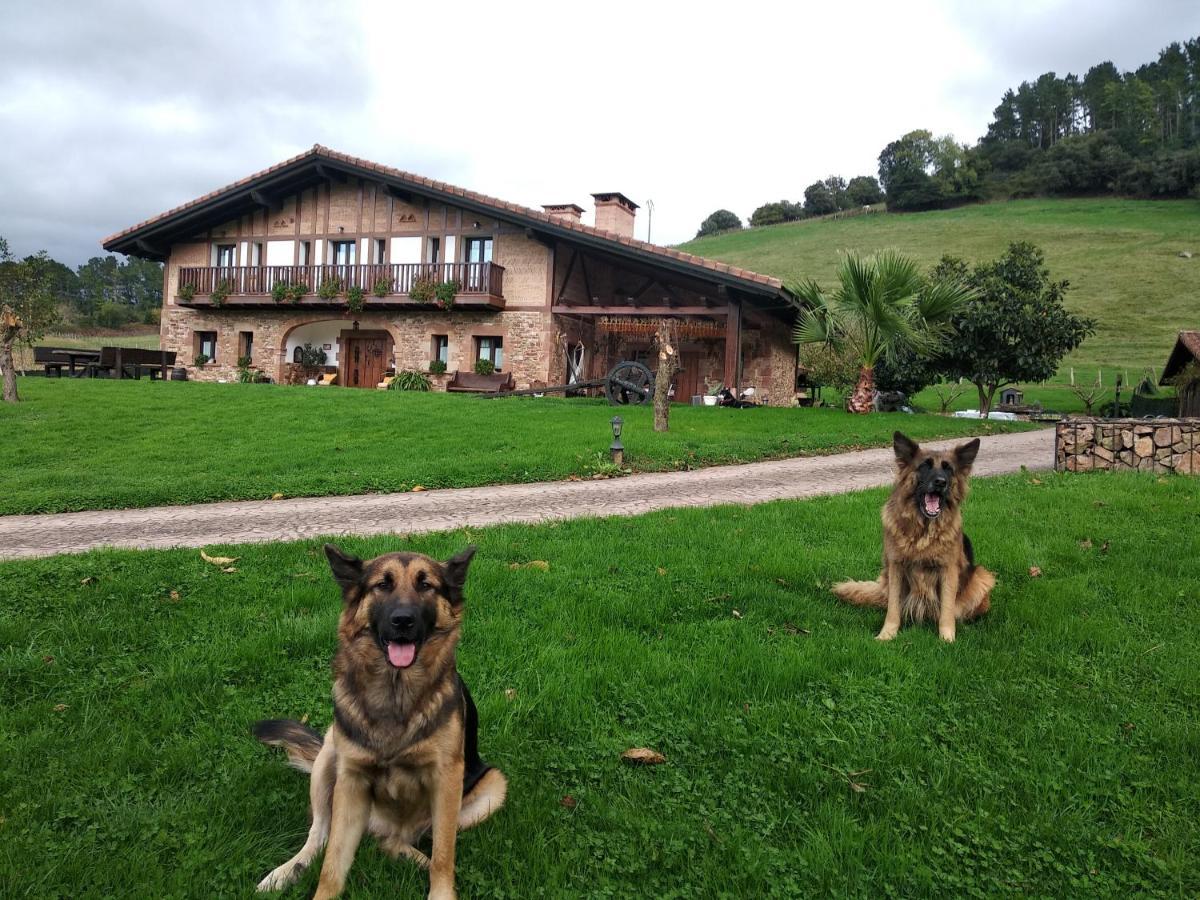 Lezamakoetxe Konuk evi Sopuerta Dış mekan fotoğraf