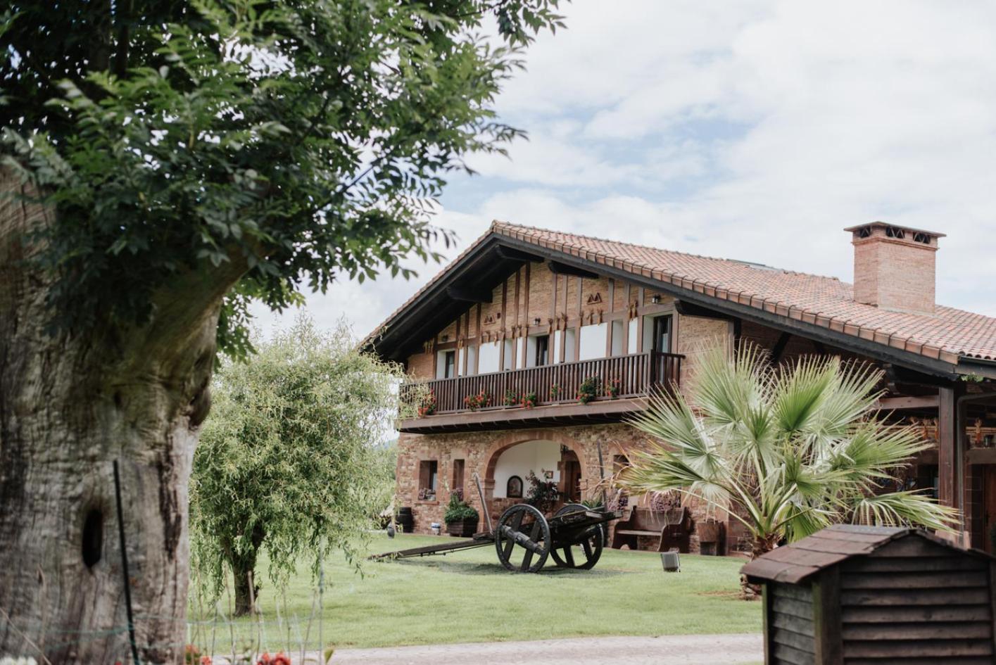 Lezamakoetxe Konuk evi Sopuerta Dış mekan fotoğraf