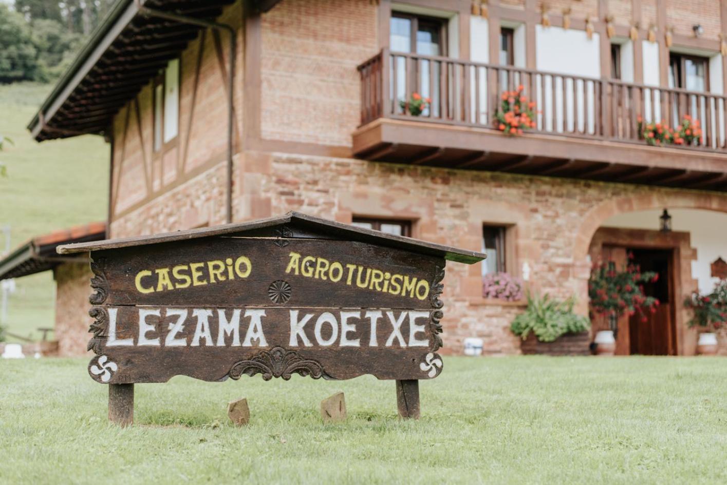 Lezamakoetxe Konuk evi Sopuerta Dış mekan fotoğraf