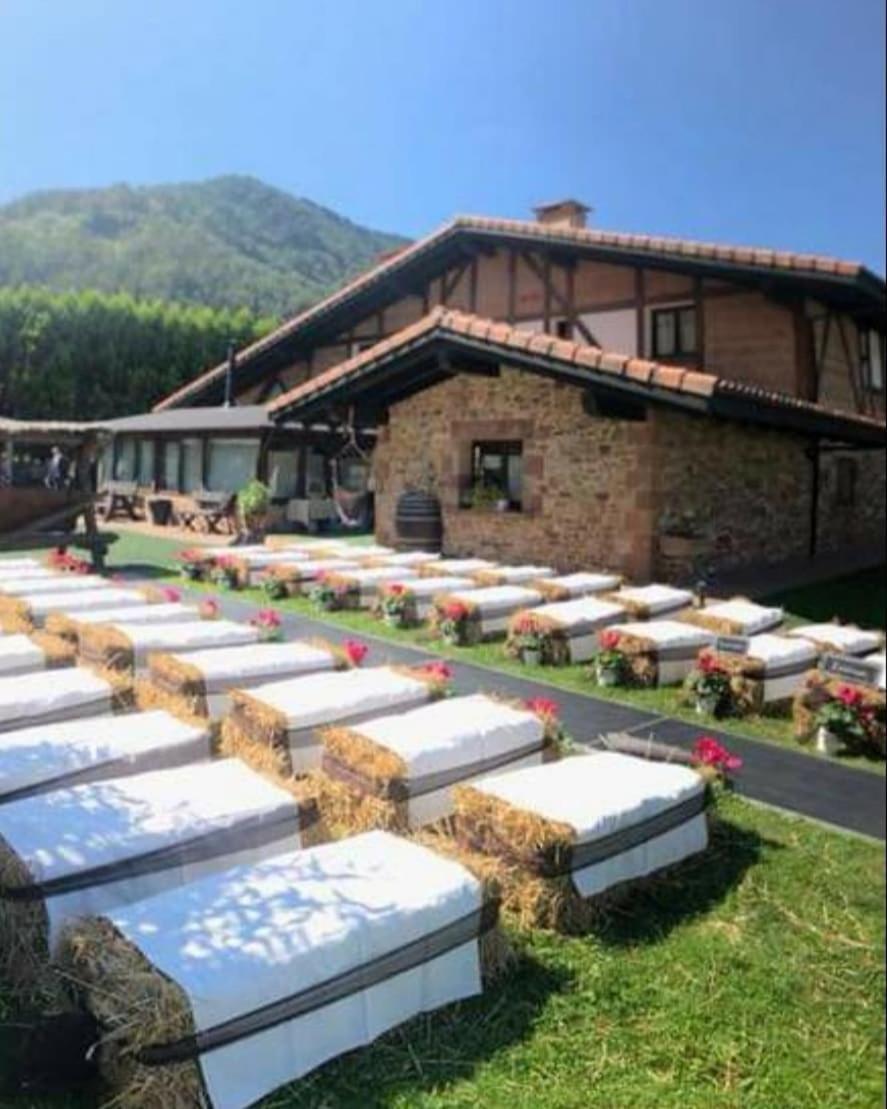 Lezamakoetxe Konuk evi Sopuerta Dış mekan fotoğraf