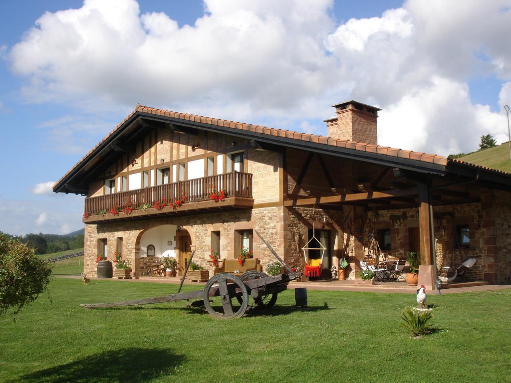 Lezamakoetxe Konuk evi Sopuerta Dış mekan fotoğraf