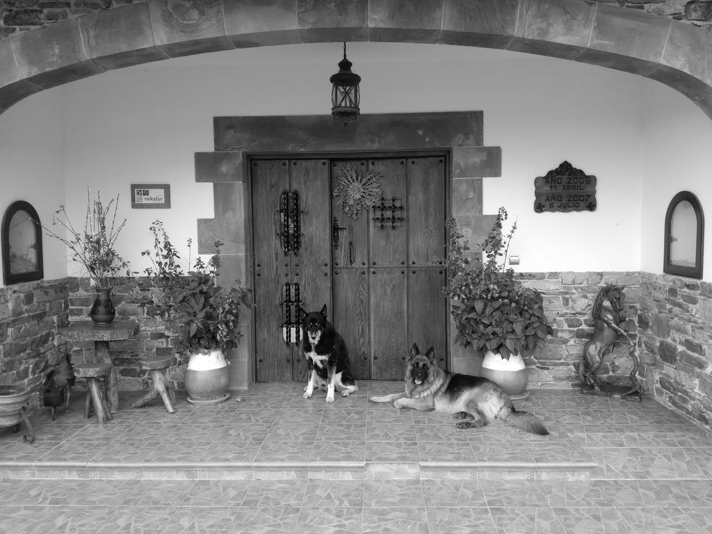 Lezamakoetxe Konuk evi Sopuerta Dış mekan fotoğraf